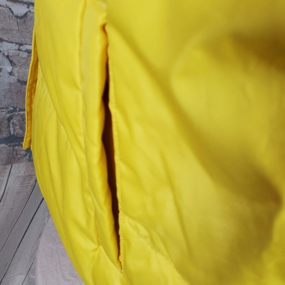 Panhandle Slim Goose Down Puffy  Vest Yellow XL Winter Outdoor - Picture 10 of 14